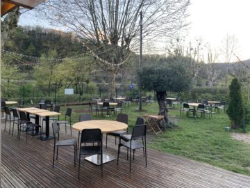 Une terrasse silencieuse et paisible